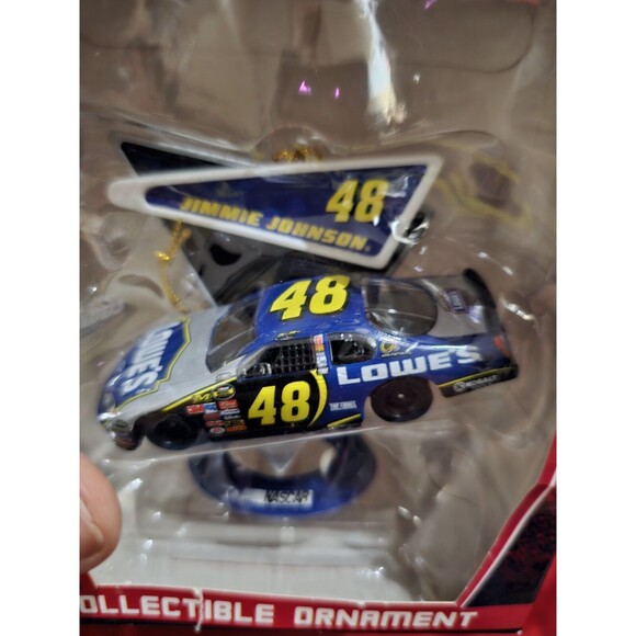 Jimmie Johnson 48 Nascar Motorsports Collectible Christmas Tree Ornament Lowes - Picture 2 of 5